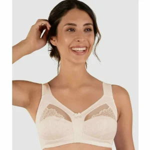 Buy Plus Size Wide Strap Soft Cup Wirefree Bra