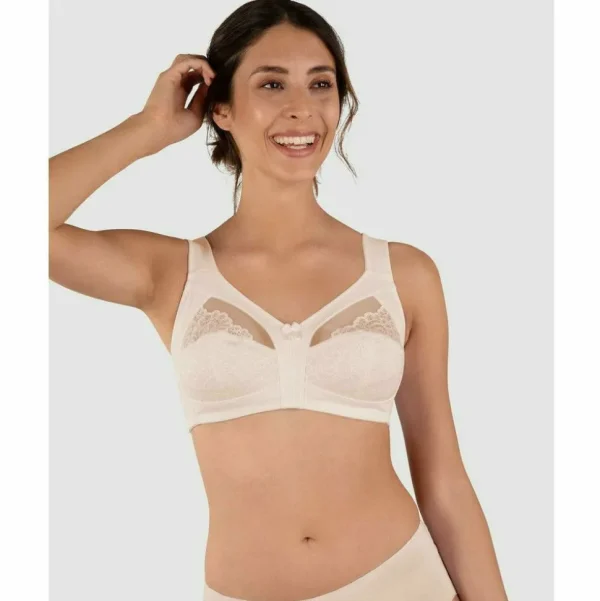 Buy Plus Size Wide Strap Soft Cup Wirefree Bra