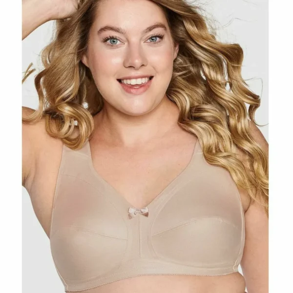 Buy Plus Size Wide Strap Full Coverage Cotton Bra