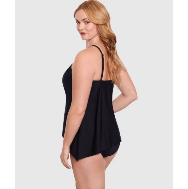 Buy Precioso Peephole Loose Fit Plus Size Tankini Top