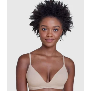 Buy Prestige Wirefree Push Up Plunge Bra Cashmere