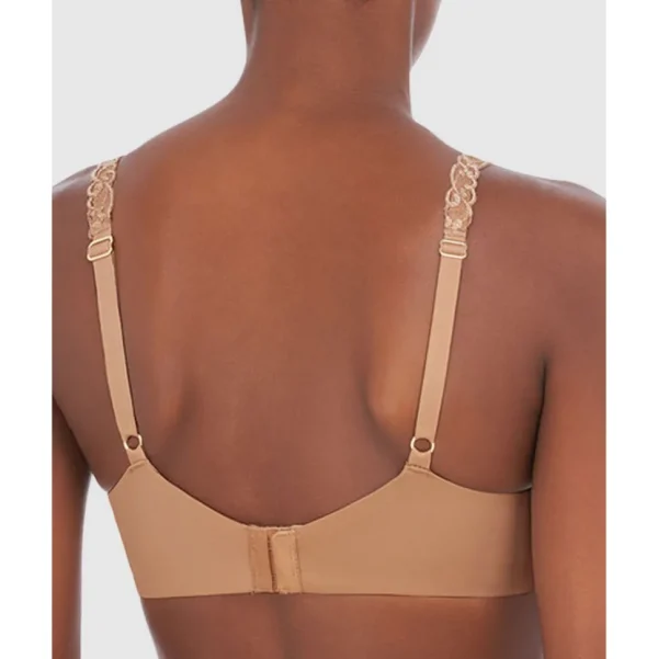 Buy Pure Luxe Smooth Push Up Plunge Bra Cafe