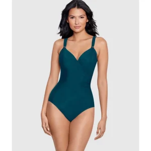 Buy Razzle Dazzle Siren Crossover Shaping Swimsuit