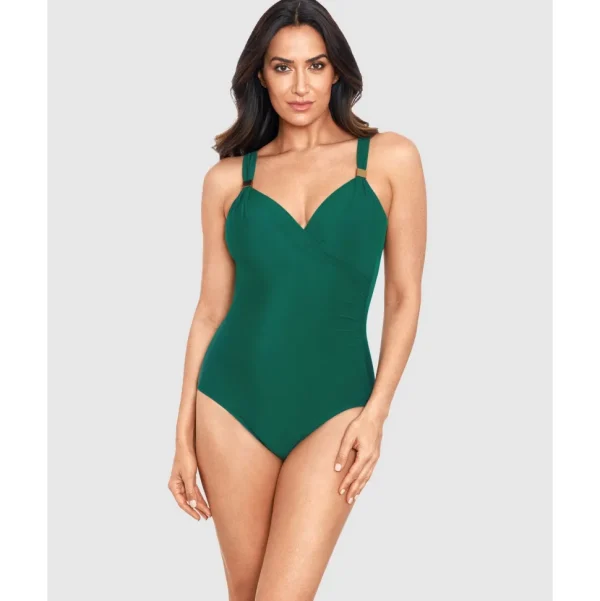 Buy Razzle Dazzle Siren Crossover Shaping Swimsuit