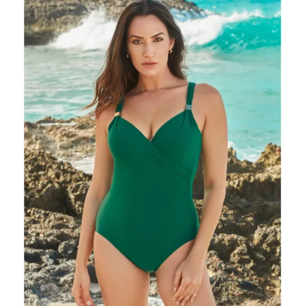 Buy Razzle Dazzle Siren Crossover Shaping Swimsuit