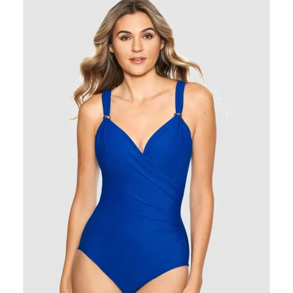 Buy Razzle Dazzle Siren Crossover Shaping Swimsuit