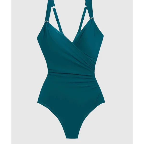 Buy Razzle Dazzle Siren Crossover Shaping Swimsuit