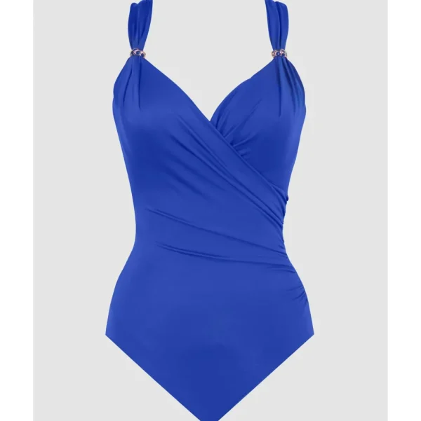 Buy Razzle Dazzle Siren Crossover Shaping Swimsuit