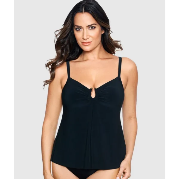 Buy Razzle Dazzle Zing Loose Fit Tummy Hiding Tankini Top