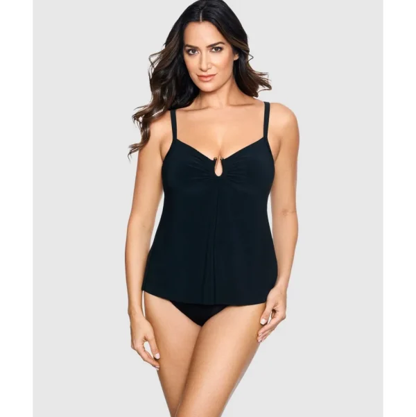 Buy Razzle Dazzle Zing Loose Fit Tummy Hiding Tankini Top