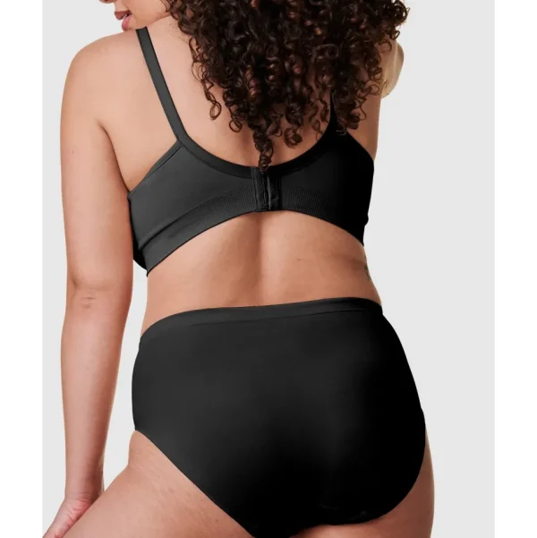 Buy Recycled Nylon, Cotton & Modal High Waist Seamless Brief