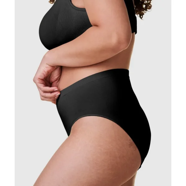 Buy Recycled Nylon, Cotton & Modal High Waist Seamless Brief