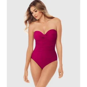 Buy Rock Solid Madrid Strapless Shaping Swimsuit