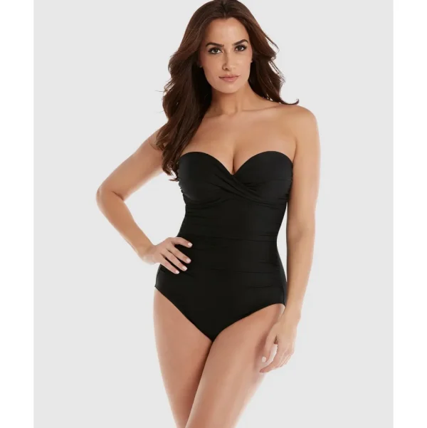 Buy Rock Solid Madrid Strapless Shaping Swimsuit