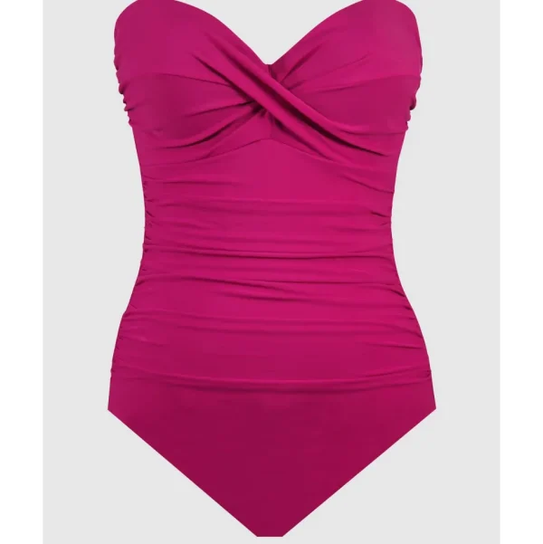 Buy Rock Solid Madrid Strapless Shaping Swimsuit