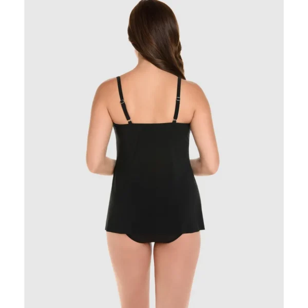 Buy Rock Solid Marina Draped Underwired Tankini Top