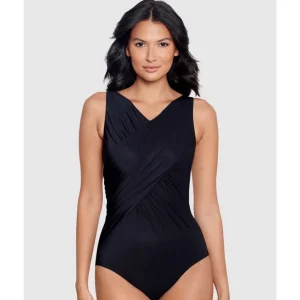 Buy Rock Solid Tulia Underwired High V Neck Shaping Swimsuit