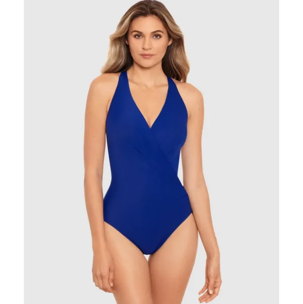 Buy Rock Solid Wrapsody Halter Neck Shaping Swimsuit