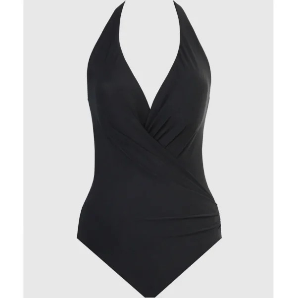 Buy Rock Solid Wrapsody Halter Neck Shaping Swimsuit