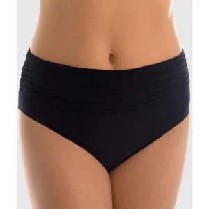 Buy Ruched Figure Shaping High Waist Bikini Bottom