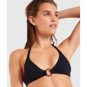 Buy Santafe Minew Halter Padded Triangle Bikini Top with Ring