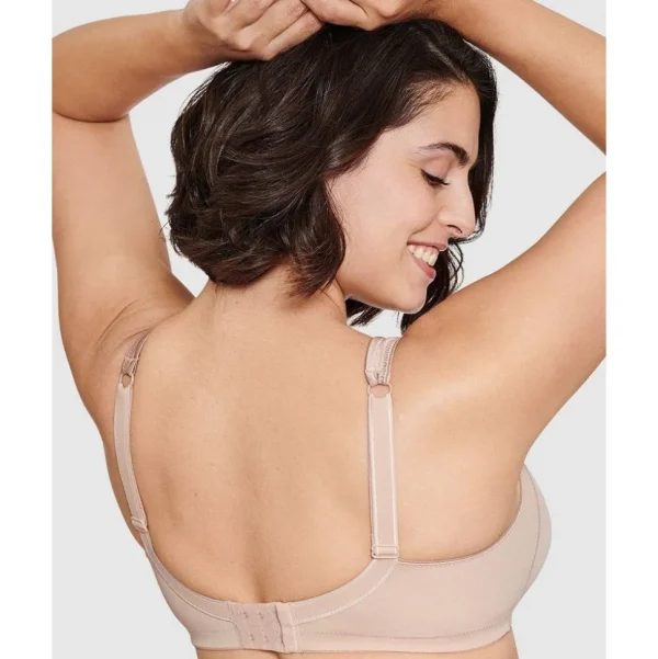 Buy Satin Trim Seamless Wirefree Minimiser Bra