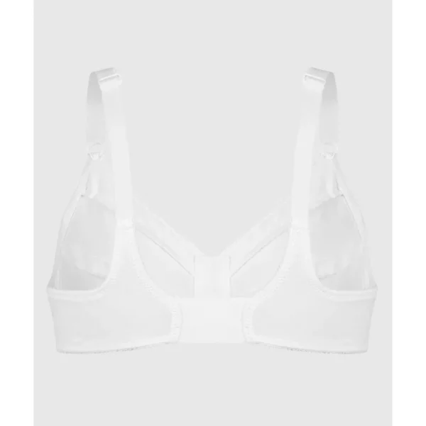 Buy Satin Trim Wirefree Front Close Cotton Bra