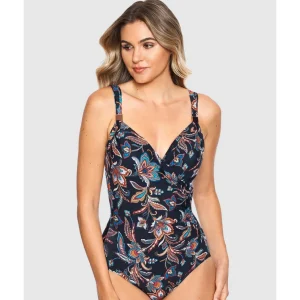 Buy Scotch Floral Siren Crossover Shaping Swimsuit