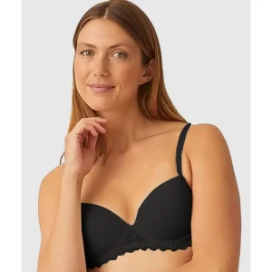 Buy Seamless Padded Underwire T-Shirt Bra With Lace