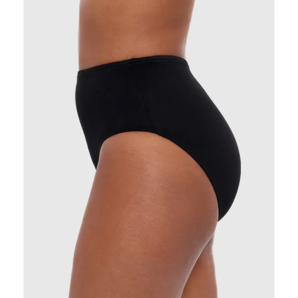 Buy Separates Full Coverage Shaping Bikini Bottoms-Black