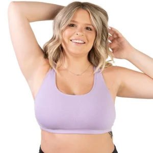 Buy Serena Cotton Wirefree Racerback Plus Size Sports Bra