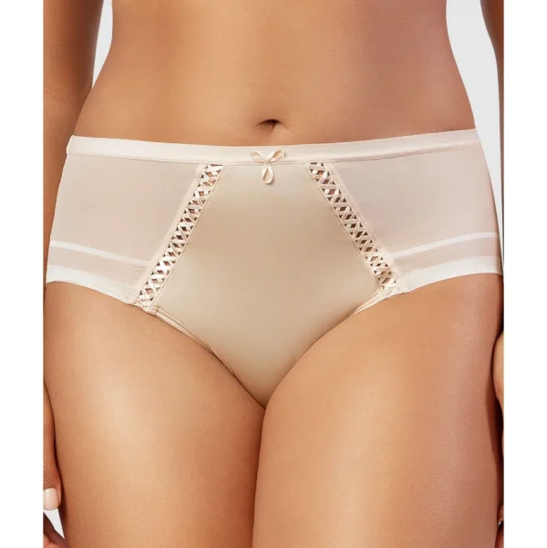 Buy Shea Full Coverage High Waist Brief-Bare