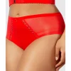 Buy Shea Full Coverage High Waist Brief-Racing Red