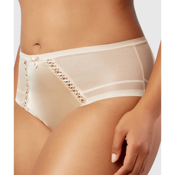 Buy Shea Full Coverage High Waist Brief-Bare