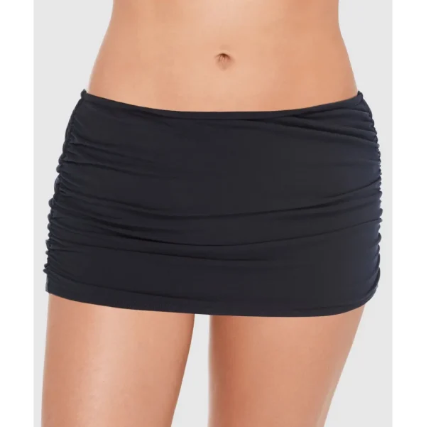 Buy Shirred Tummy Control Skirted Bikini Bottom