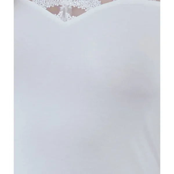 Buy Short Viscose Nightie with Embroidery