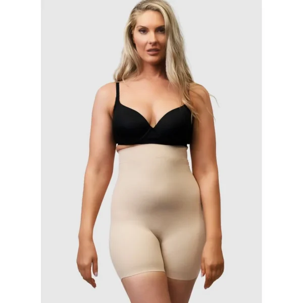Buy Sleek Essentials Ultra High Waist Shaper Short-Warm Beige
