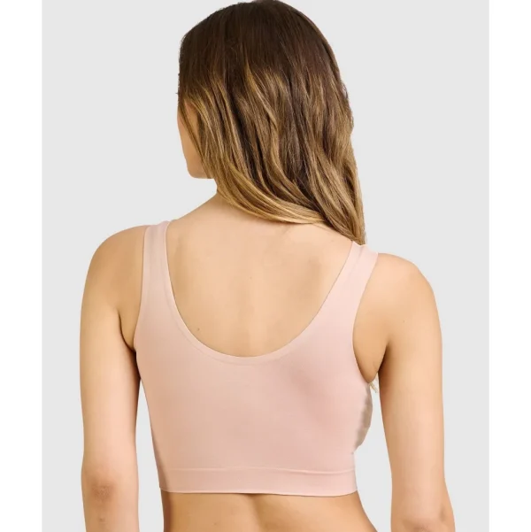 Buy So Confort Seamless Wirefree Crop Top Bra