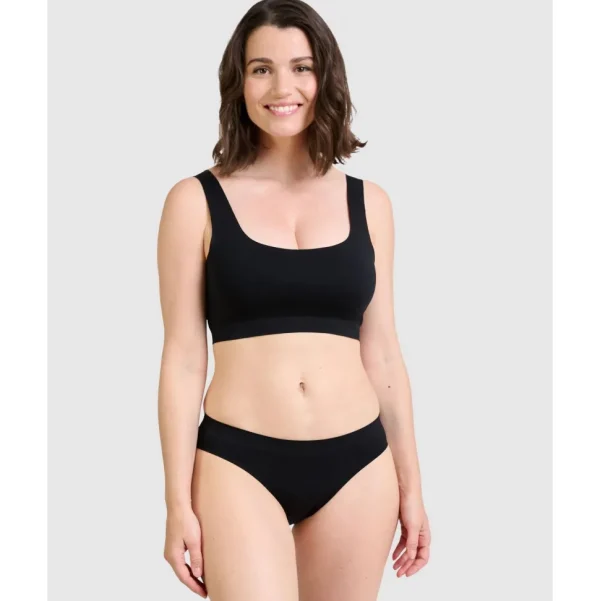 Buy So Confort Seamless Wirefree Crop Top Bra