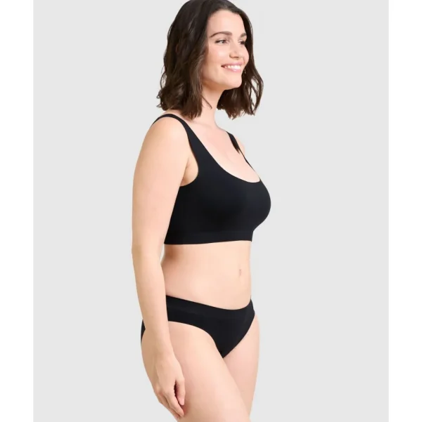 Buy So Confort Seamless Wirefree Crop Top Bra