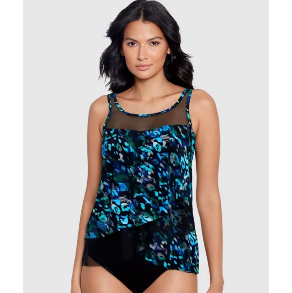 Buy Sophisticat Mirage Loose Fit Slimming Underwired Tankini Top