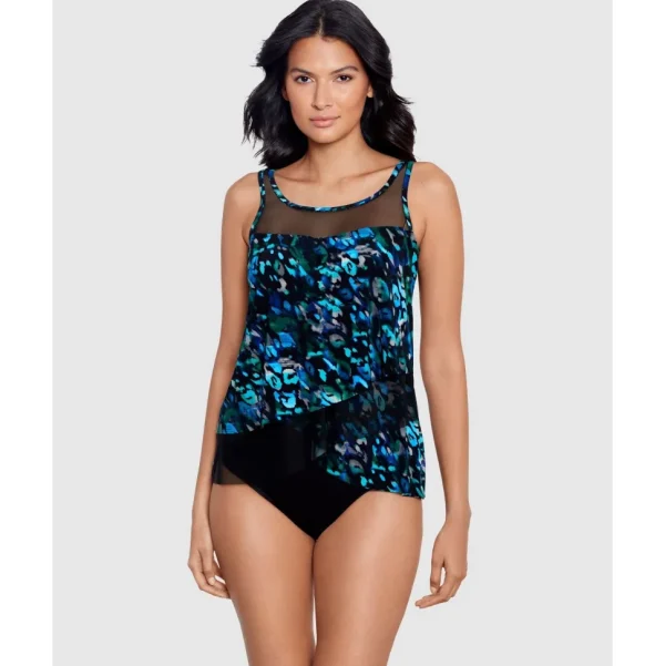 Buy Sophisticat Mirage Loose Fit Slimming Underwired Tankini Top