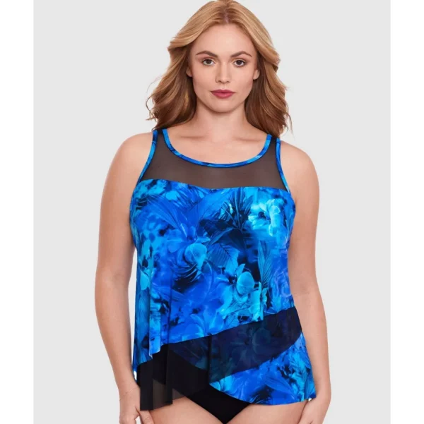 Buy Sous Marine Mirage Loose Fit Underwired Plus Size Tankini Top