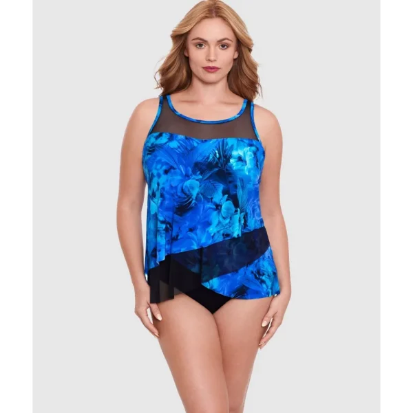 Buy Sous Marine Mirage Loose Fit Underwired Plus Size Tankini Top