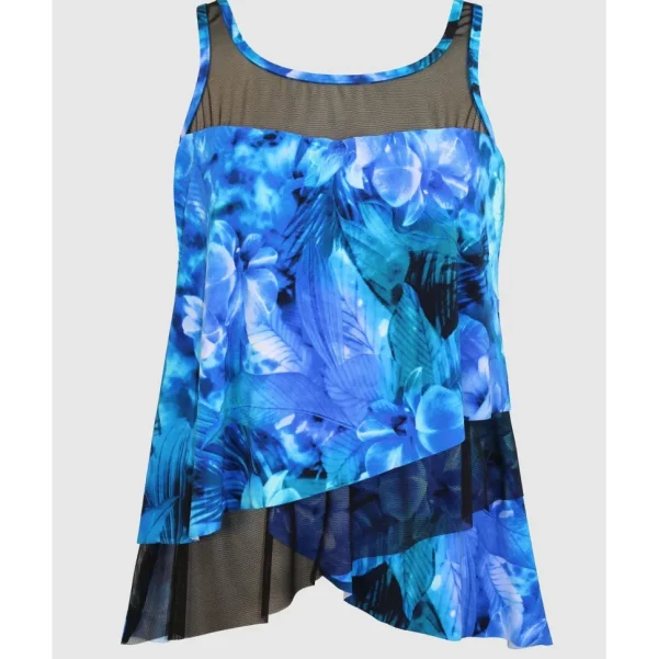 Buy Sous Marine Mirage Loose Fit Underwired Plus Size Tankini Top