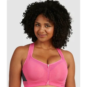 Buy Sport Tonic Front Zip Up Underwired Sports Bra