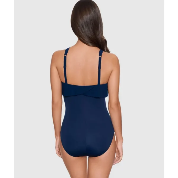 Buy Square Cut Liza High Neck Shaping Swimsuit