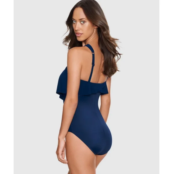 Buy Square Cut Liza High Neck Shaping Swimsuit