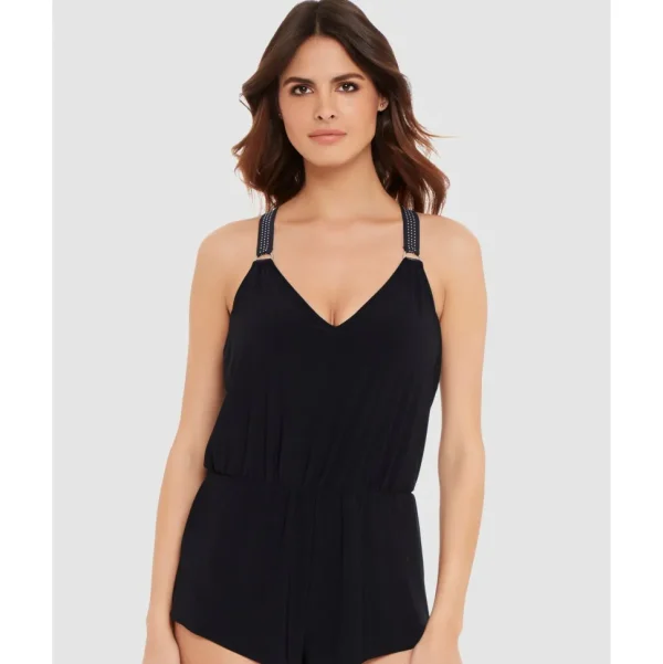 Buy Star Studded Gaby Halterneck Romper Style Swimsuit