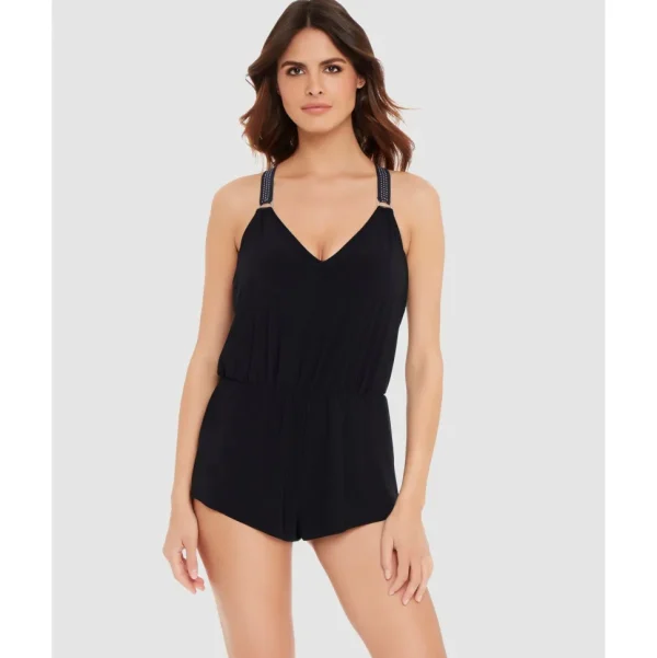 Buy Star Studded Gaby Halterneck Romper Style Swimsuit